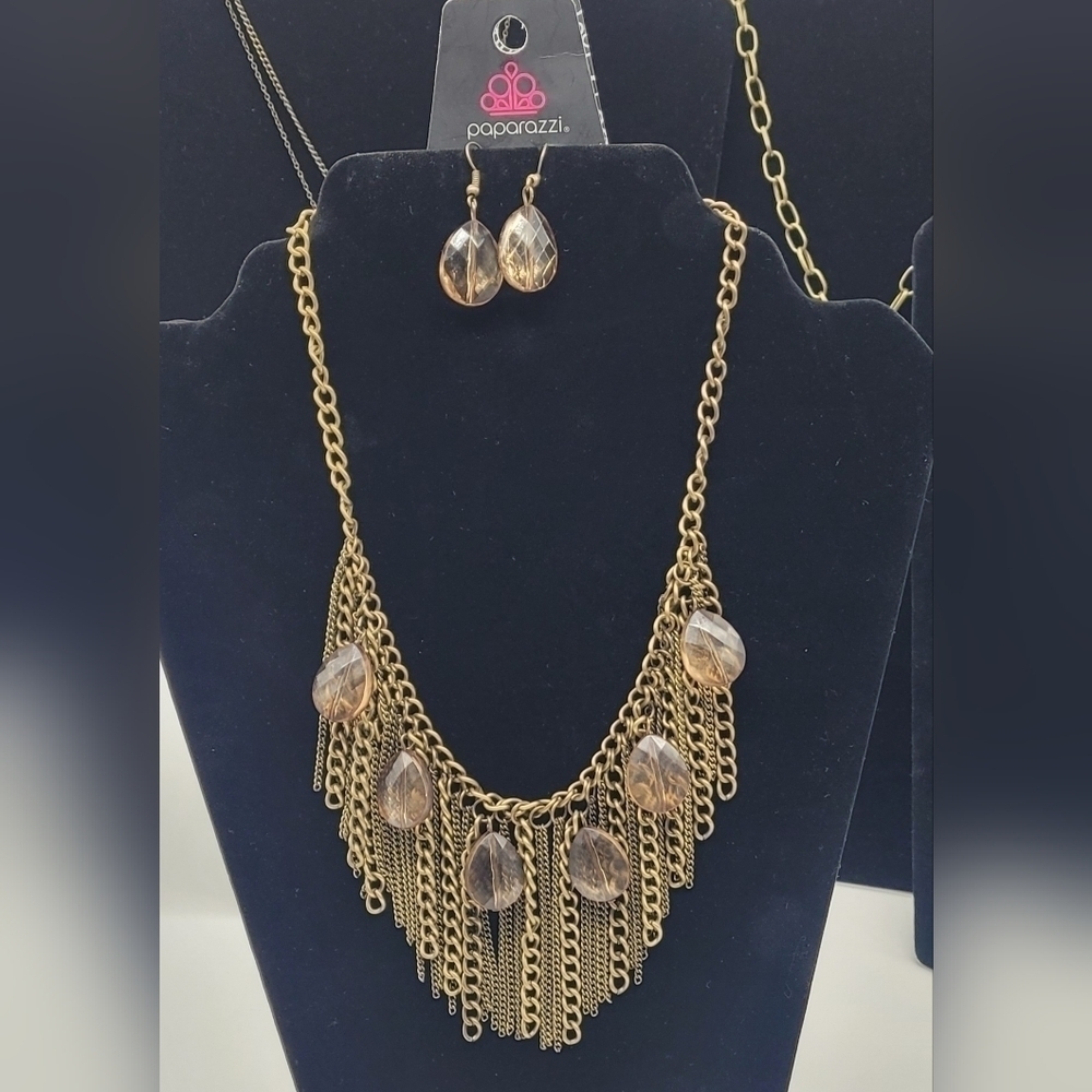 Paparazzi Jewelry Collection 4 sets (Brass Mood)​​​ - Picture 2 of 5